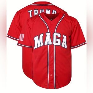Trump MAGA #47 Embroidered Baseball Jerseys - New in Package